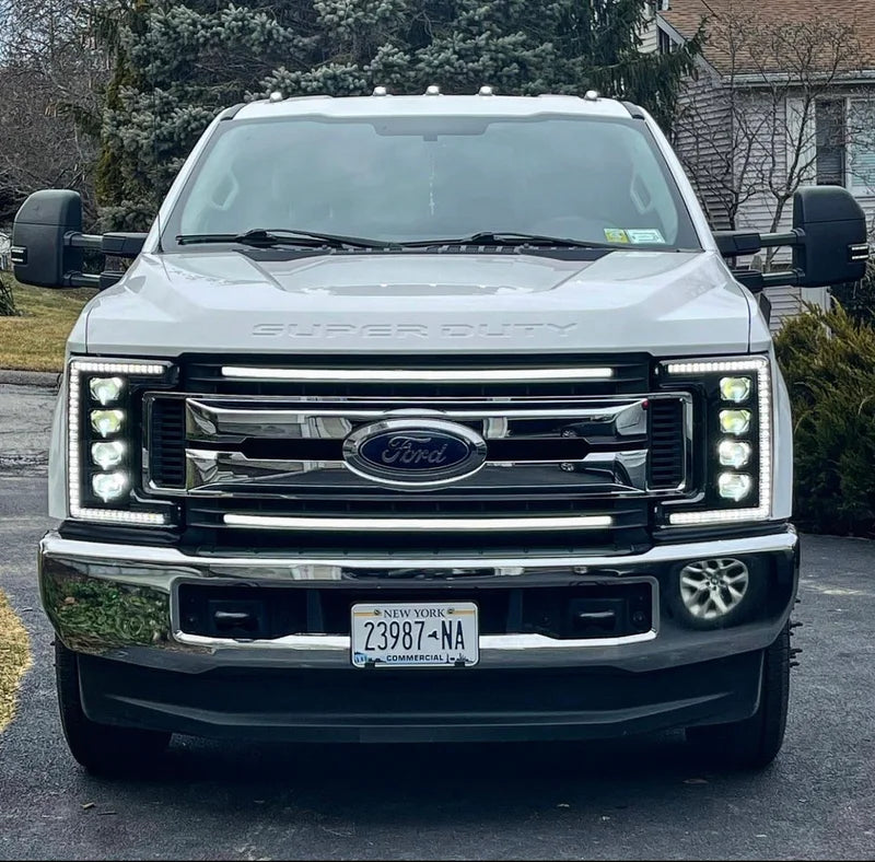 2017-2019 FORD SUPERDUTY FULL LENGTH GRILLE LIGHT BARS