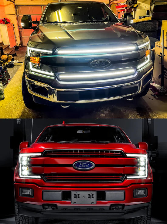 2018-2020 F150 Grill Accent LED Lights Lariat, King Ranch, XL, XLT, STX