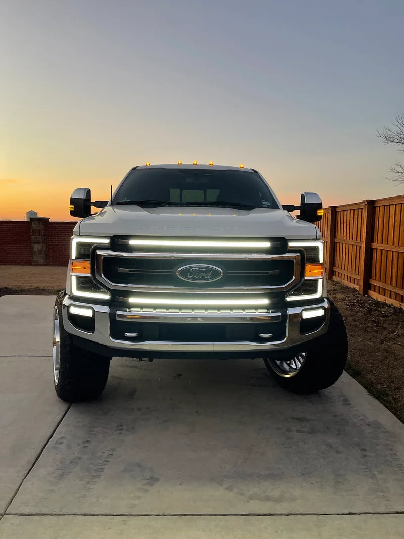 2020-2022 SUPERDUTY FULL LENGTH GRILLE LIGHT BARS