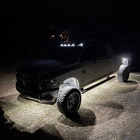 High Intensity Pure White Rocklight