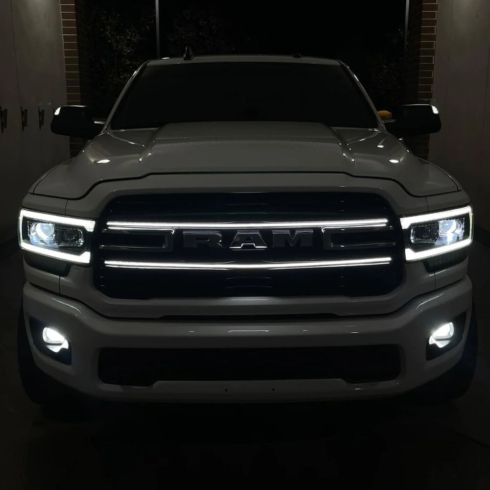 2019-2022 DODGE RAM FULL LENGTH LED GRILLE LIGHTS