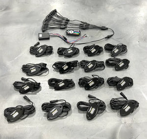 RGB + PURE WHITE (24 LED) ROCKLIGHT PLUG & PLAY KIT