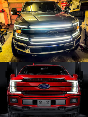 2018-2020 F150 Grill Accent LED Lights  Lariat, King Ranch, XL, XLT, STX