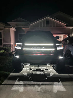 2019-2023 Ram 1500 Laramie 5th Generation LED Grille Light Bars