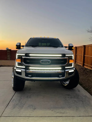 2020-2022 SUPERDUTY FULL LENGTH GRILLE LIGHT BARS