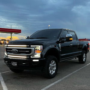 2020-2022 SUPERDUTY FULL LENGTH GRILLE LIGHT BARS