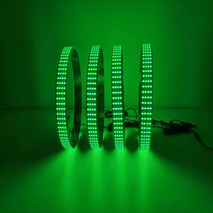 Quad Row High Intensity RGBW Chasing Wheel Lights