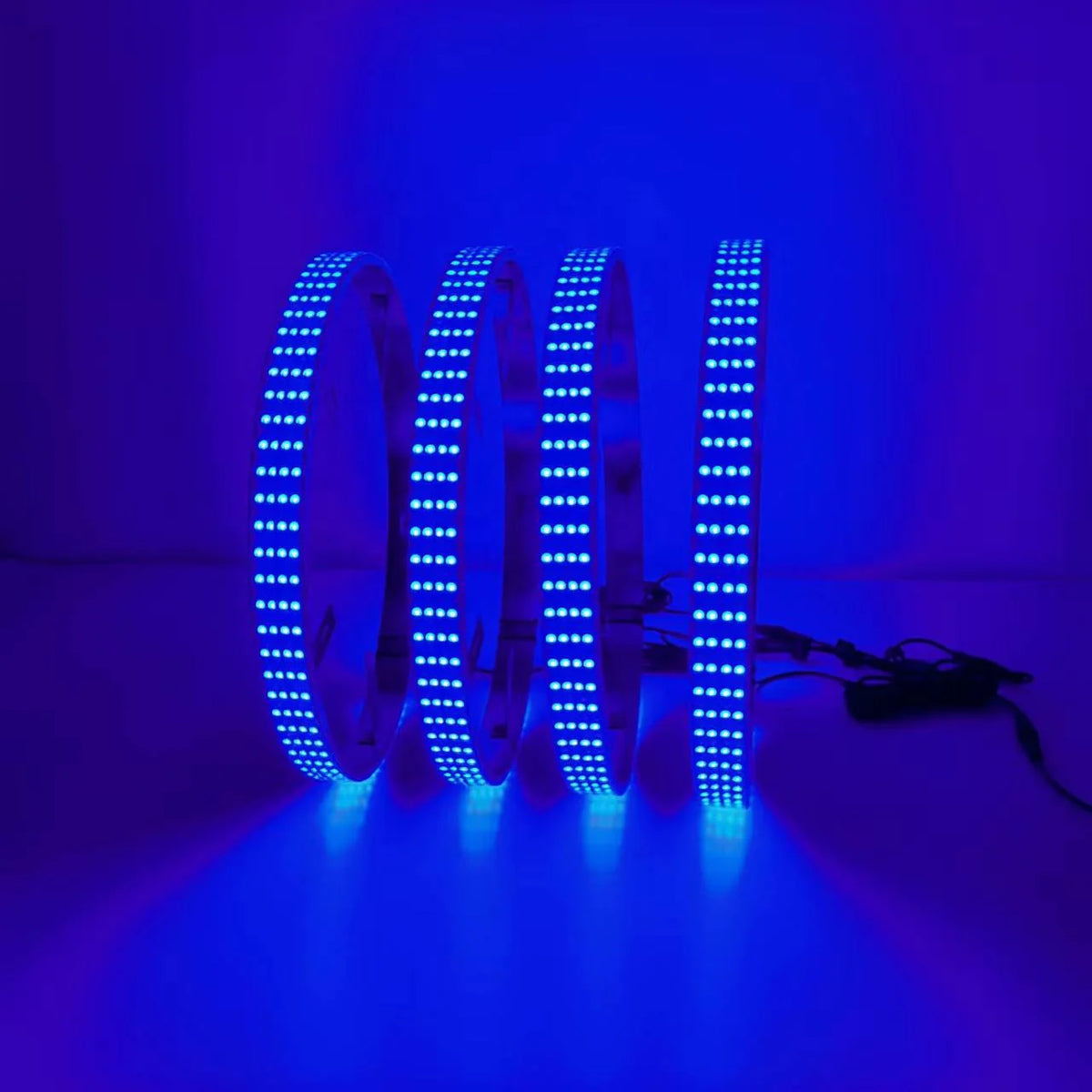 Quad Row High Intensity RGBW Chasing Wheel Lights