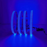 Quad Row High Intensity RGBW Chasing Wheel Lights
