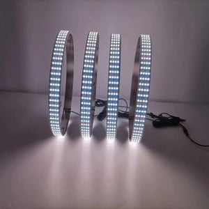 Quad Row High Intensity RGBW Chasing Wheel Lights