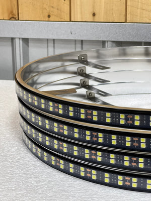 Double Row High Intensity Pure White Wheel Lights