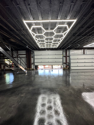 Led Hexagon Garage Lighting Kit